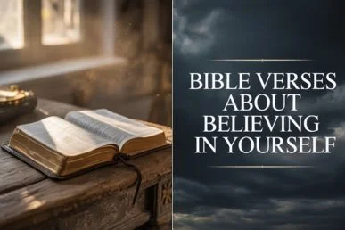 Bible Verses About Believing In Yourself