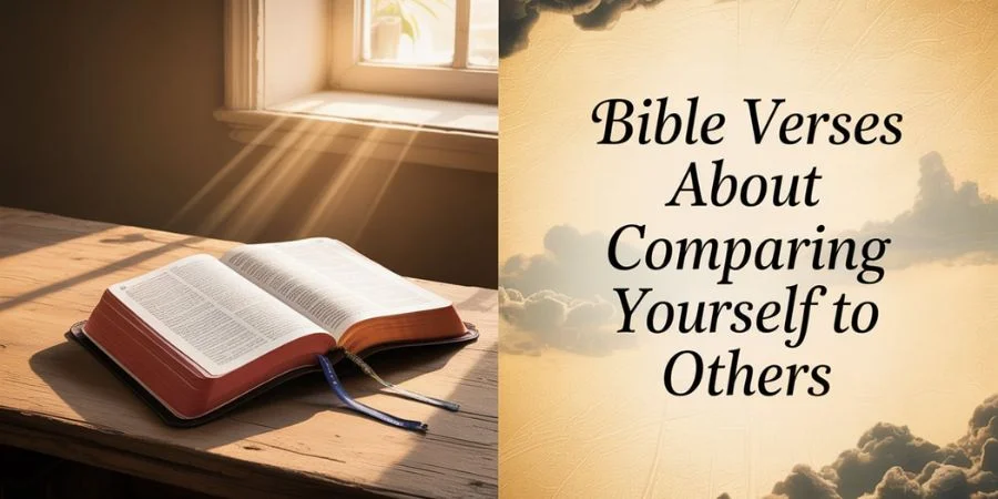 Bible Verses about Comparing Yourself to Others.